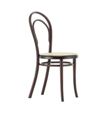 Miniatur Stuhl No. 14 von Vitra, Bugholzstuhl mit Wiener Geflecht, Designklassiker für Sammler.